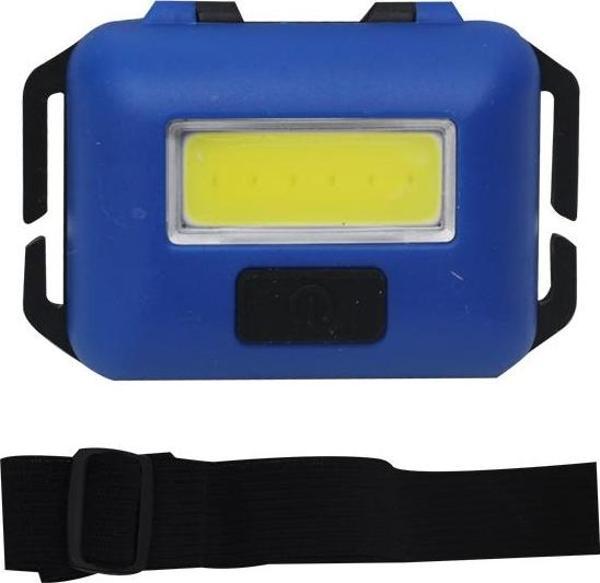 POWERMASTER T-89 10 WATT COB LEDLİ PİLLİ MİNİ KAFA FENERİ - Image 1