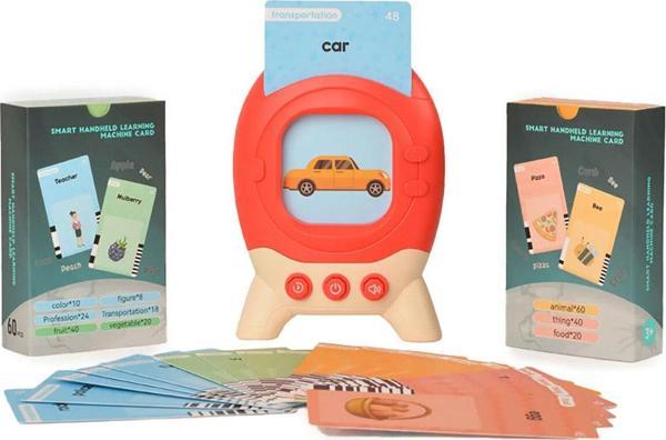 Lc Öğretici İngilizce Konuşan Flash Kartlar Kırmızı - Image 1