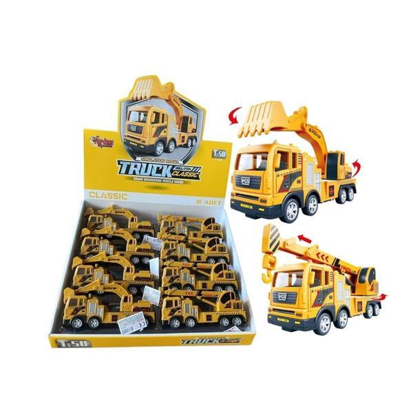 YH-711-54 SÜRTMELİ 1 50 SARI VİNÇ VE EKSKAVATOR - Image 1