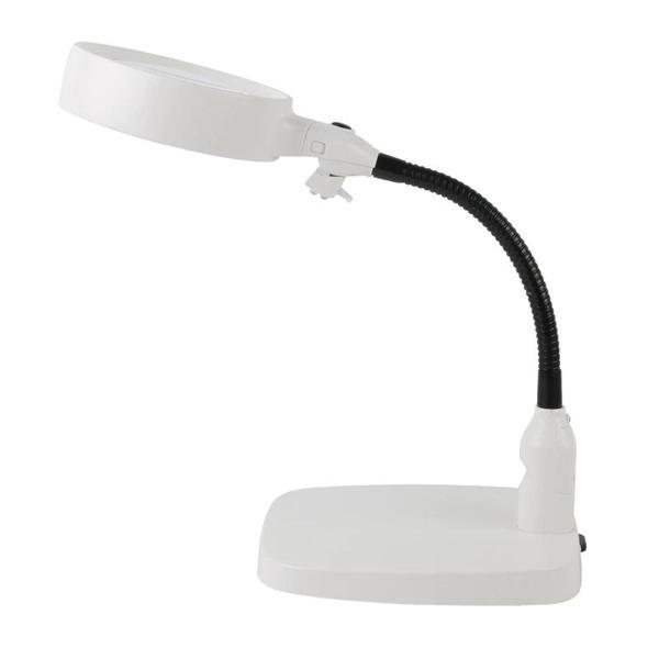 Masaüstü 10x Led Işıklı Büyüteç Okuma El Sanatları Onarım Büyüteç 7765 - Image 1