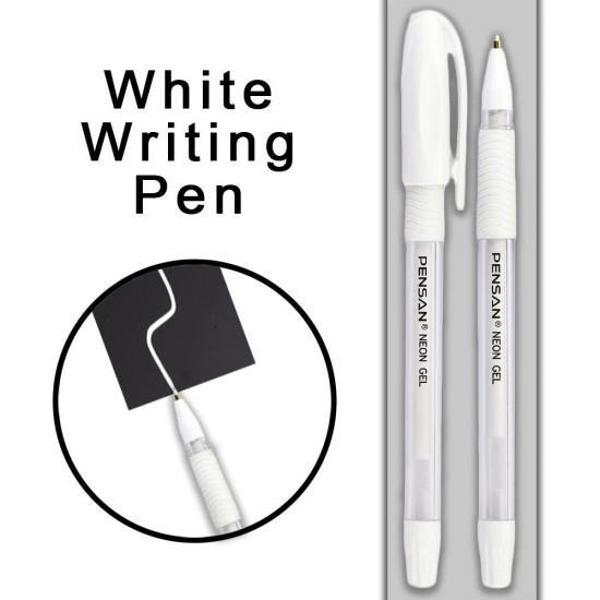 Beyaz Jel Kalem Dekoratif Hediyelik - Image 1