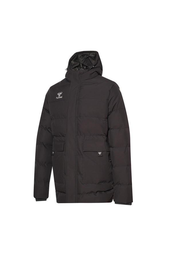 hummel Line Zip Coat Gri Erkek Mont - Image 1