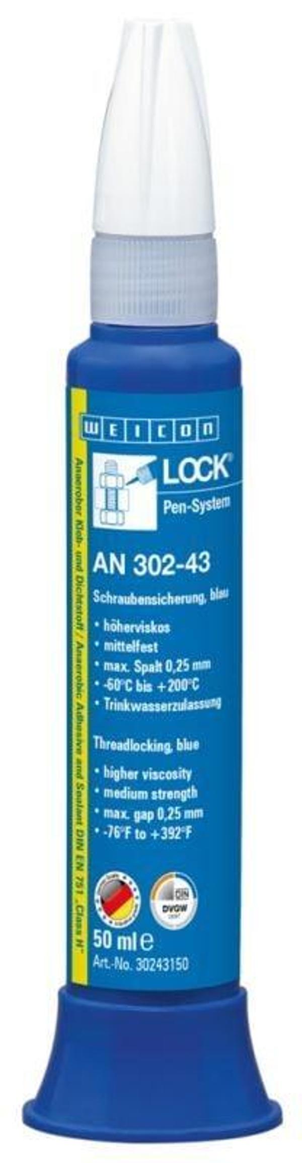 WEICONLOCK® AN 302-43 Cıvata Sabitleyici 50 Ml - Image 1