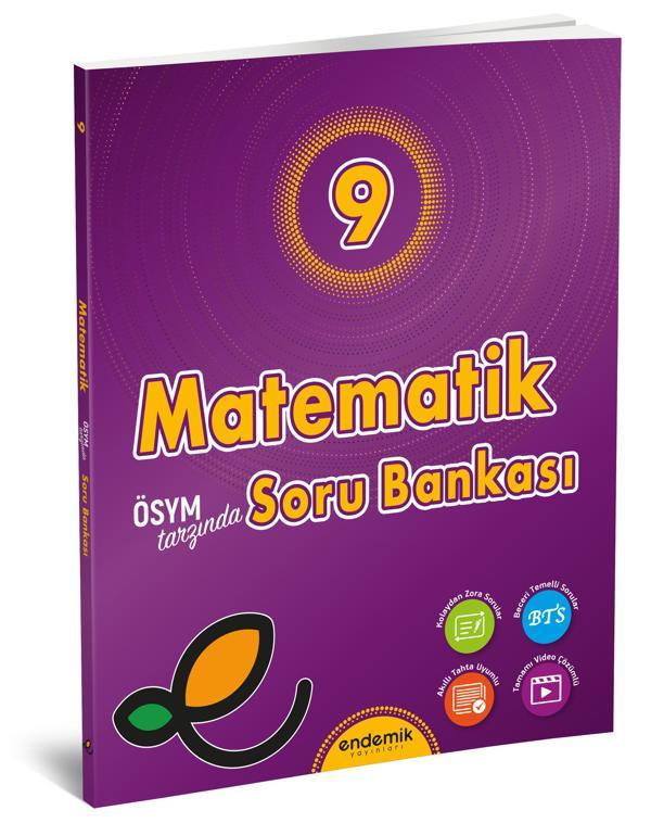 Endemik 2026 9. Sınıf Matematik Soru Bankası Güncel Müfredat - Endemik Yayınları - Image 1