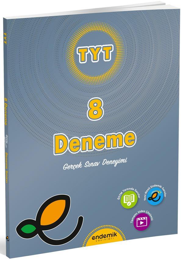 Endemik 2026 Tyt 8 Li Deneme Sınavı - Endemik Yayınları - Image 1