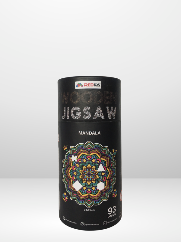 Redka Wooden Jigsaw Mandala - Image 1