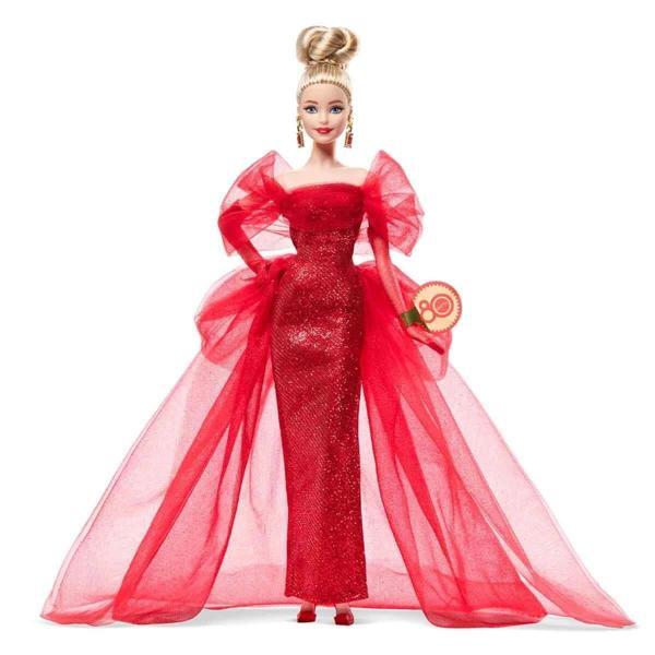 Mattel 80. Yıl Dönümü Barbie Bebeği JBJ17 - Image 1