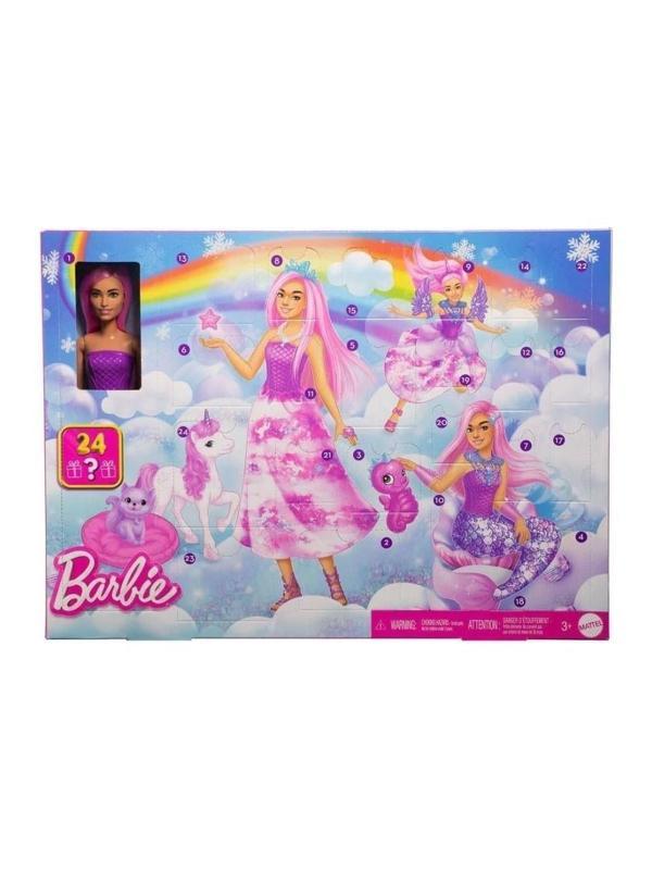 Barbie Fantasy Advent Calendar 24'lü Süpriz Kutu JFL66 - Image 1