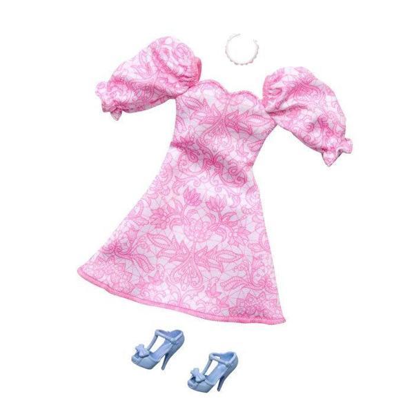 Barbie'nin Kıyafet Koleksiyonu Pembe Elbise GWD96-HRHR40 - Image 1