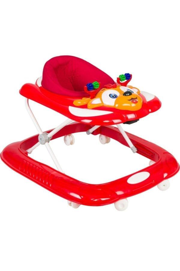 Dilaver 3 Kademeli Yürüteç Müzikli Kırmızı - Image 1