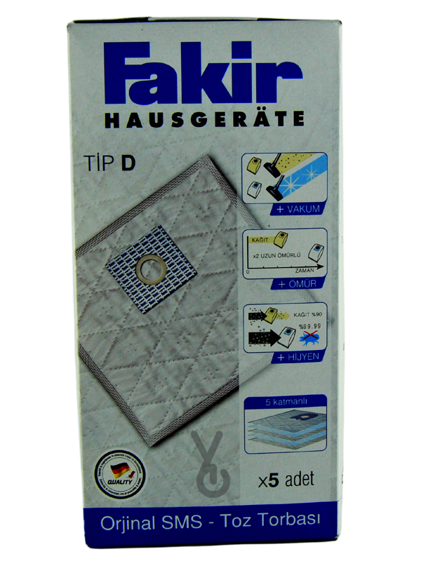 Fakir Sms Toz Torba - Tıp D Orjinal x5 - Image 1