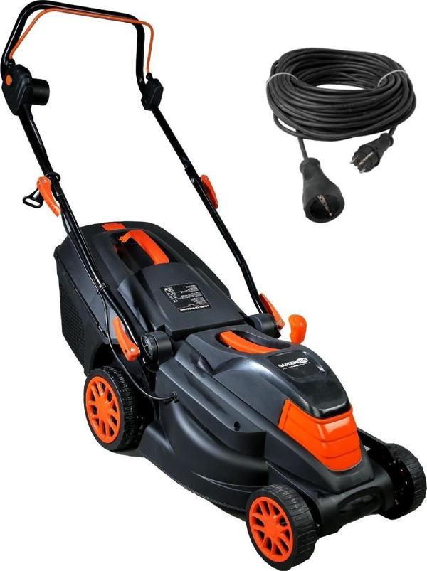 GardenPro ZF6103 Çim Biçme Makinesı 1800 watt  + Uzatma Kablosu 20 mt - Image 1