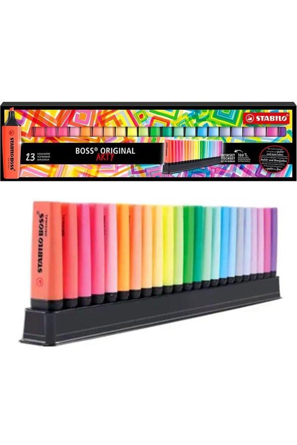 Stabilo Stabilo Fosforlu Kalem Boss Arty 23 Lü Genel Collection - Image 1