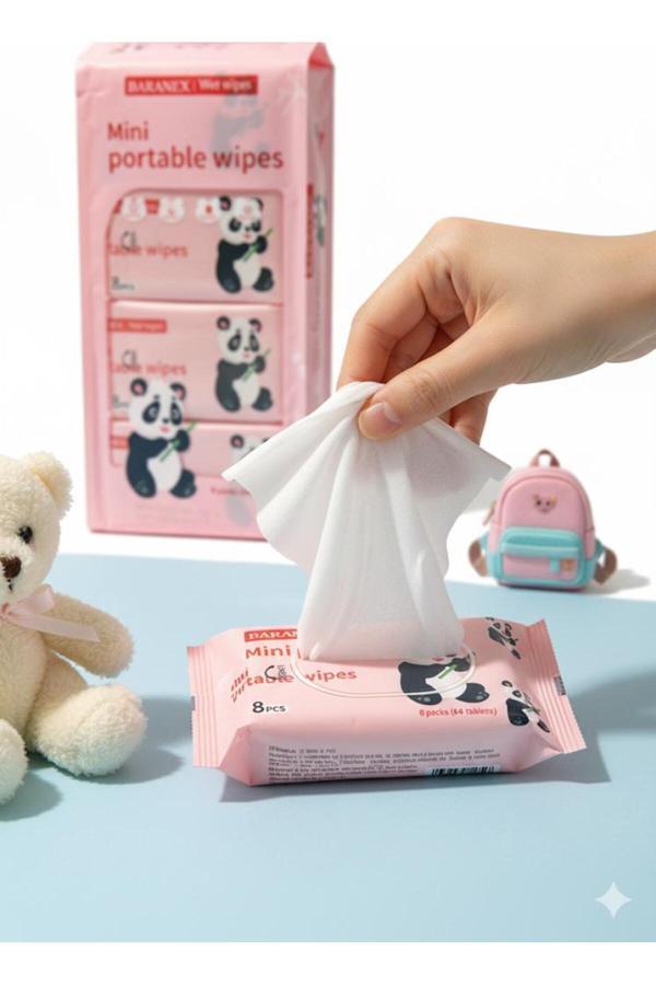 Baranex Mini Cep Islak Mendil 8'Li - Image 1