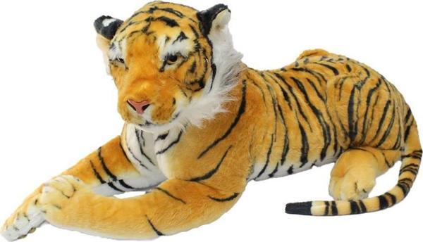 Kükreyen Sesli Kaplan Peluş Oyuncak 60 cm - Image 1