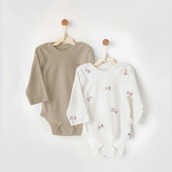 Andywawa 2'li Bebek Body AC26075 - Image 1