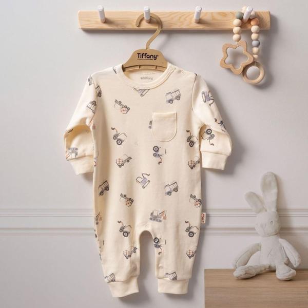 Tiffany Baby Organik Work Machine Theme Tulum 23004 - Image 1