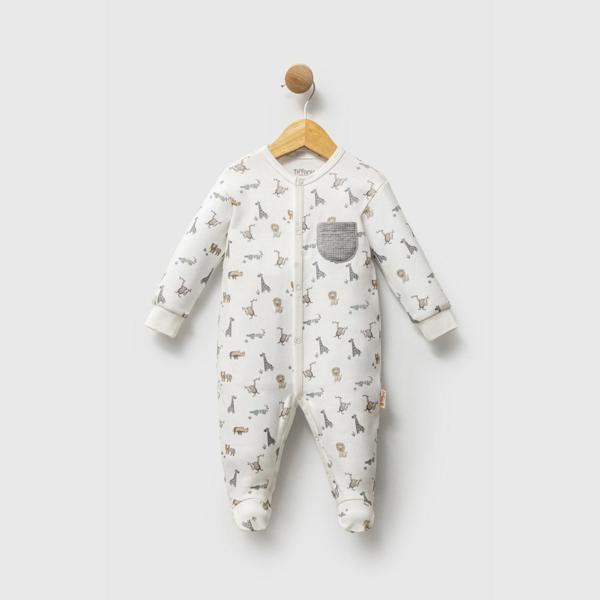 Tiffany Baby Fermuarlı Bebek Tulum 32040 - Image 1