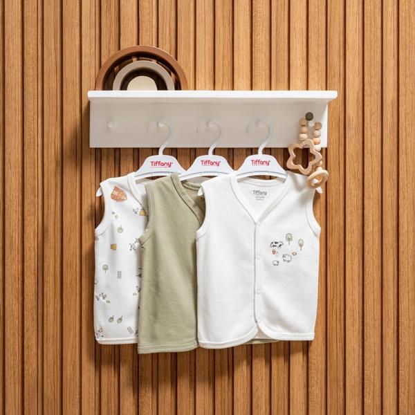 Tiffany Baby Farm Village Theme 3'lü Yelek 51005 - Image 1