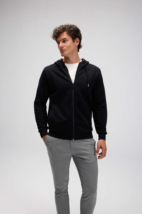 Ellesse Em555 Erkek Fermuarlı Kapüşonlu Sweat - Image 1