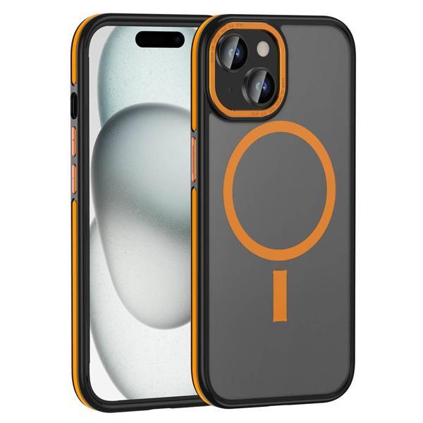 Apple iPhone 14 Kılıf M-safe Şarj Özellikli Mat Görünümlü Zore Ant Kapak - Image 1