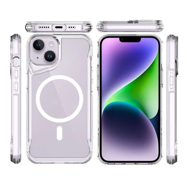 Apple iPhone 14 Kılıf Zore M-safe Şarj Özellikli T-Max M-safe Kapak - Image 1