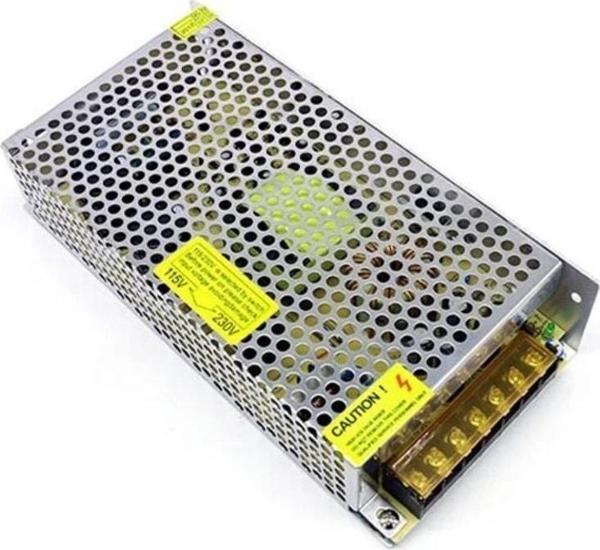 Eyepc Adaptör 12V 15A Metal Kasa 12 Volt 15 Amper Şerit Led Güvenlik Kamerası Adaptörü - Image 1