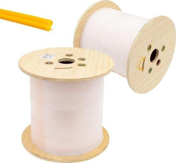 FİBER KABLO SARI 2 HAT LSZH 1000 MT RULO (TWO LINE FIBER) - Image 1