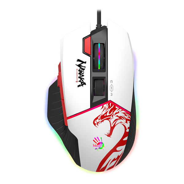 A4-Tech Bloody W95 Max 12K CPI Sports Naraka RGB Optik Gaming Mouse - Image 1