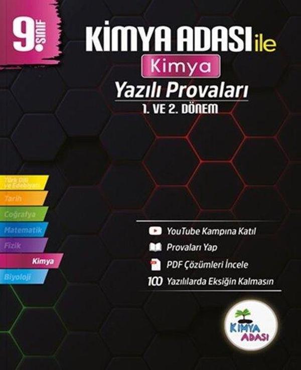 9. Sınıf Kimya Yazılı Provaları - Kimya Adası Yayınları - Image 1