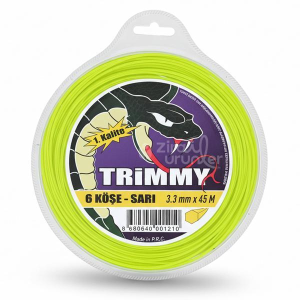 Trimmy Motorlu Tırpan Misinası 6 Köşeli 3.3mm 45 Metre - Image 1