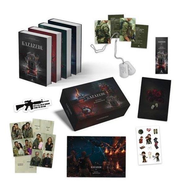 Kazazede Seti - 4 Kitap Takım - Kutulu - Pukka Yayınları - Image 1