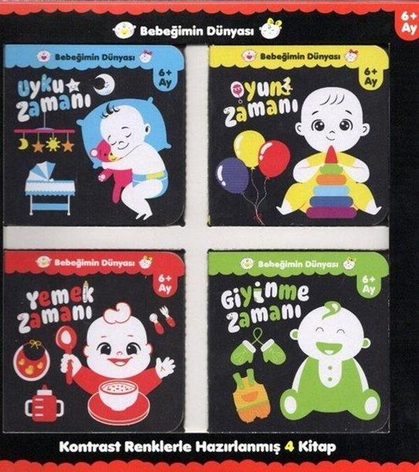 Bebeğimin Dünyası Serisi Seti - 4 Kitap Takım - Net Çocuk Yayınları Yayınevi - Image 1