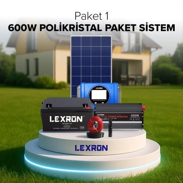 Urla Solar 600W POLİKRİSTAL PAKET SİSTEM (PAKET 1) - Image 1