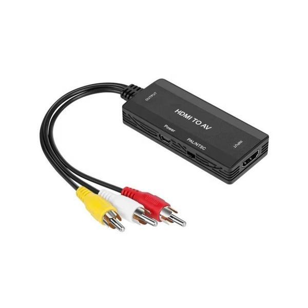 Ga98 Hdmi 1.3 1080p HDTVden RCA AV Anlaloga Video ve Ses Dönüştürücü Adaptör NTSC PAL - Image 1