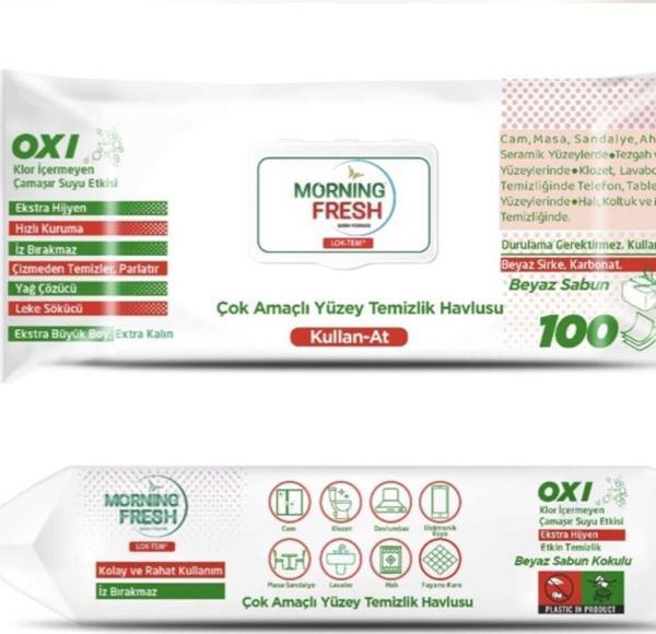 Morning Fresh YÜZEY TEMİZLEYİCİLİ HAVLU MORNİNG FRESH OXİ - Image 1