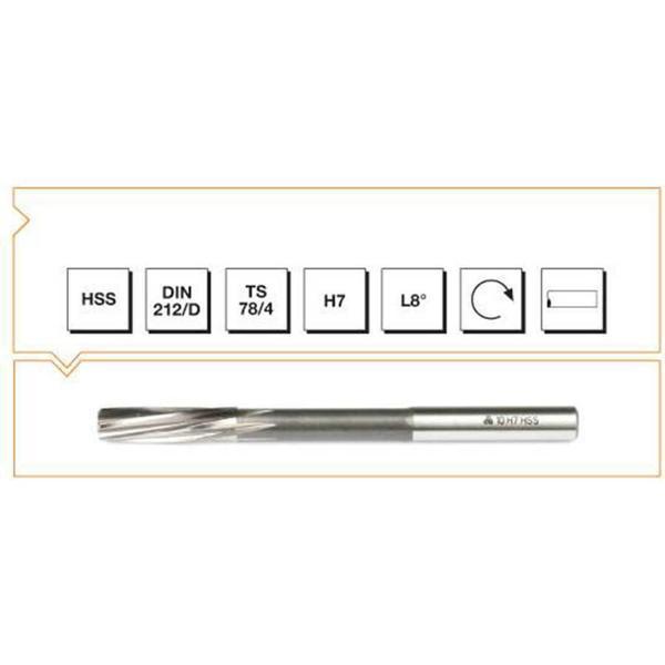 Makina Takım 20mm HSS DIN 212 Silindirik Saplı Makina Raybası - Image 1