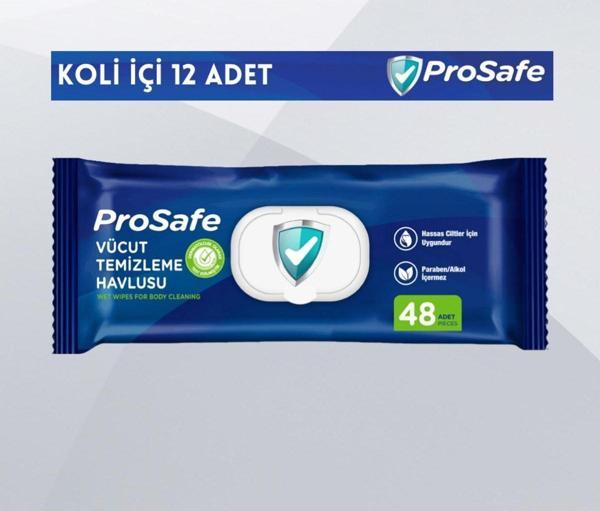 Bivy Yetişkin,hasta Vücut Temizleme Havlusu Paket Içi Adet: 48 Koli Içi Adet:12 - Image 1