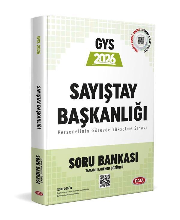 2026 GYS Soru Bankası Sayıştay Başkanlığı Data Yayınları - Data Yayınları - Image 1