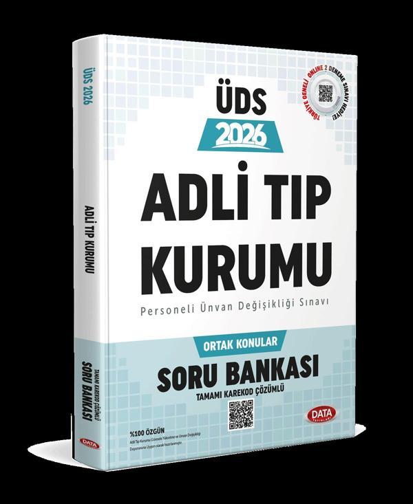 2026 ÜDS Adli Tıp Kurumu Ortak Konular Soru Bankası Data Yayınları - Data Yayınları - Image 1