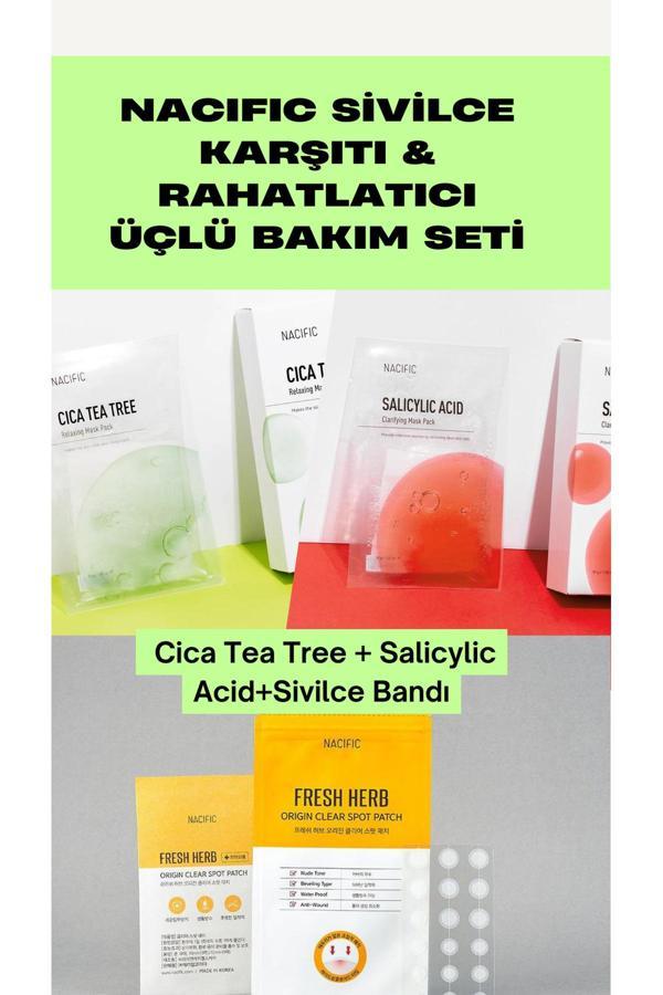 Nacific Akne Karşıtı & Rahatlatıcı Üçlü Bakım Seti - Image 1