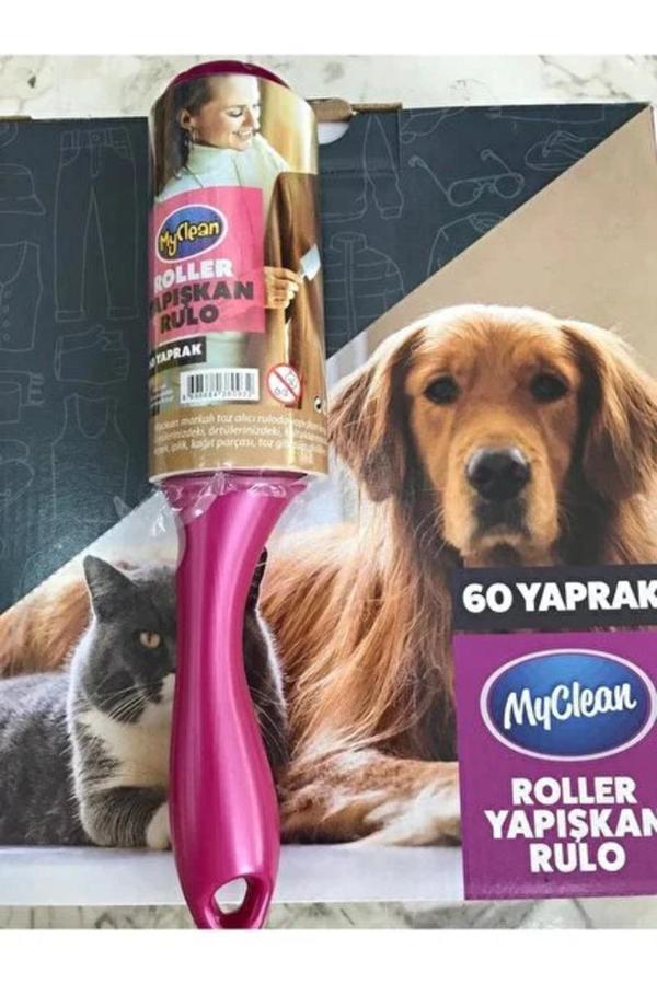 MyClean Yapışkanlı Tüy Toplama Rulosu 60 Yapraklı - 1 Adet - Image 1