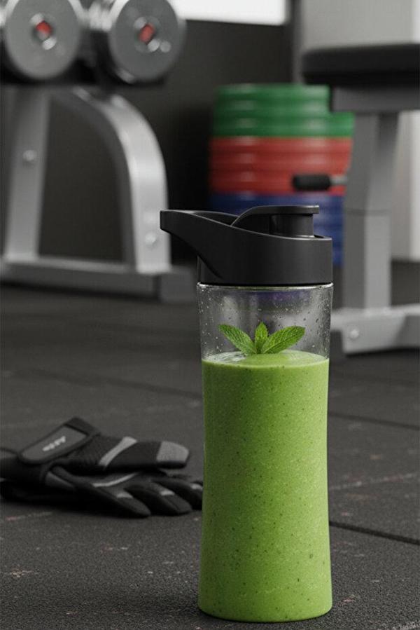 Sinbo SHB-7508 300W Smoothie Blender ,Paslanmaz Çelik Bıçaklı, 570 ml Şişe - Image 1