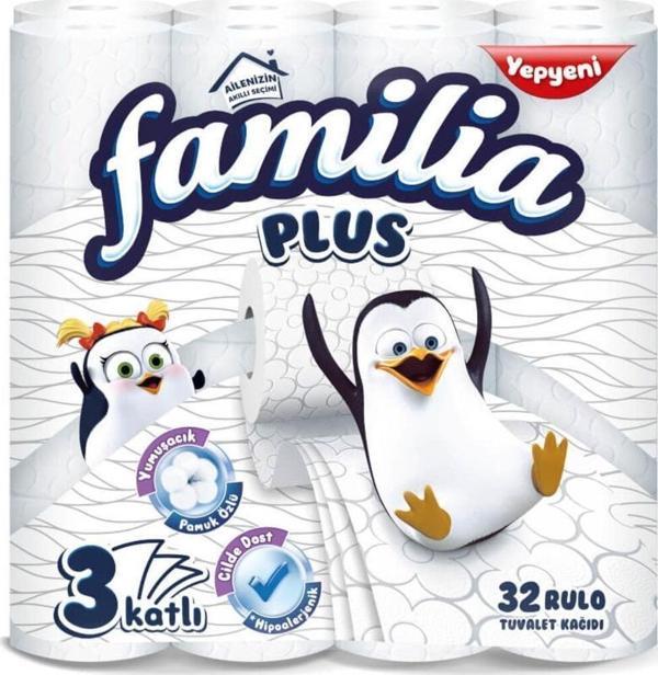 Familia 3 Katlı Tuvalet Kağıdı 32'li - Image 1