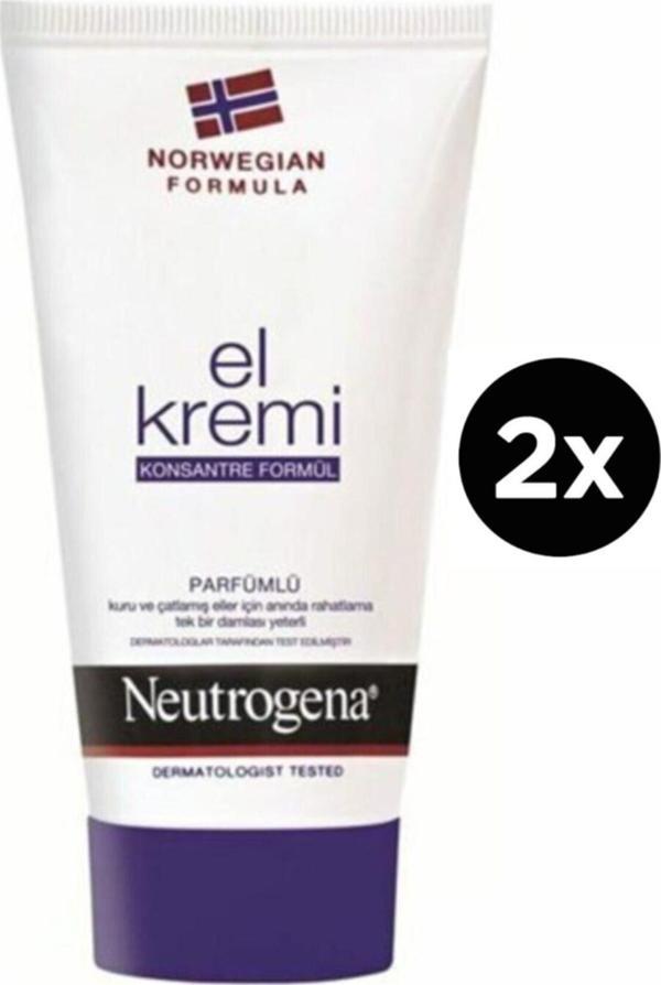 Neutrogena Parfümlü El Kremi 50 Ml 2 Adet - Image 1