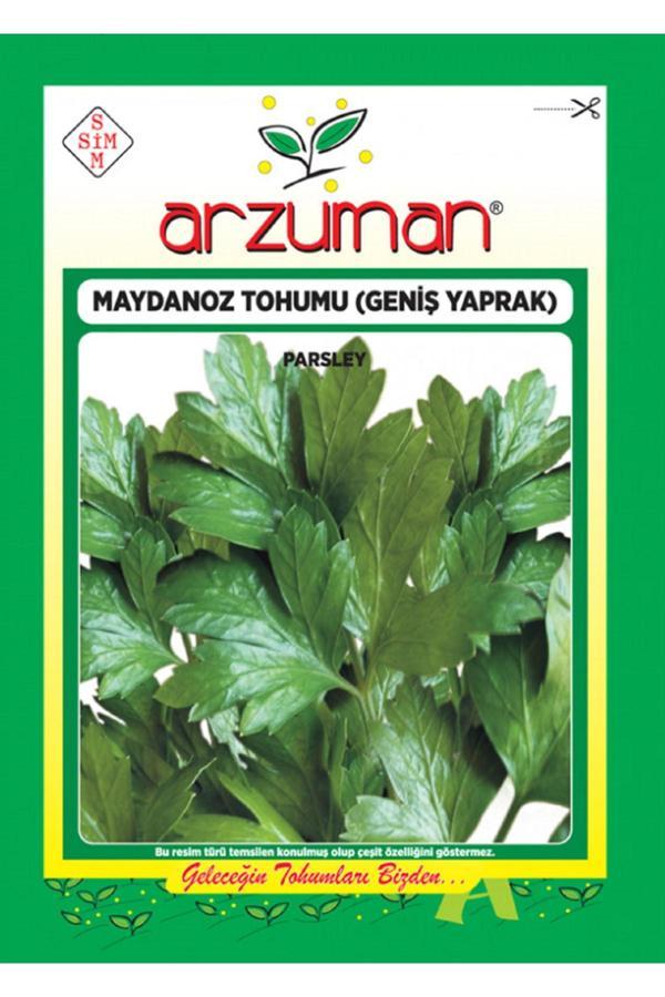 Mevsim Fidancılık Arzuman Maydonoz Tohumu( Geniş Yaprak)( 12.500 Adet Tohum) - Image 1