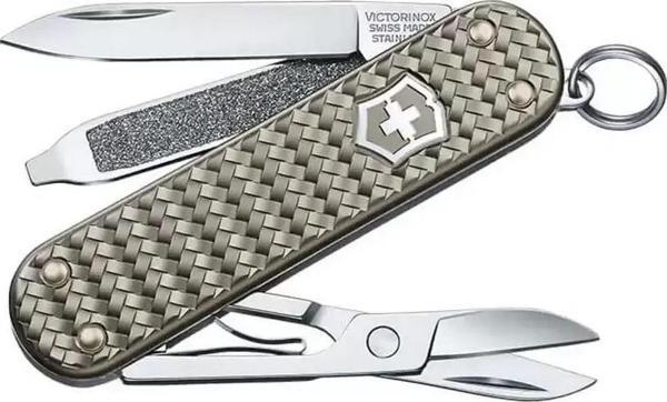 Victorinox 0.6221.4031G Classic Alox Çakı, Gri - Image 1