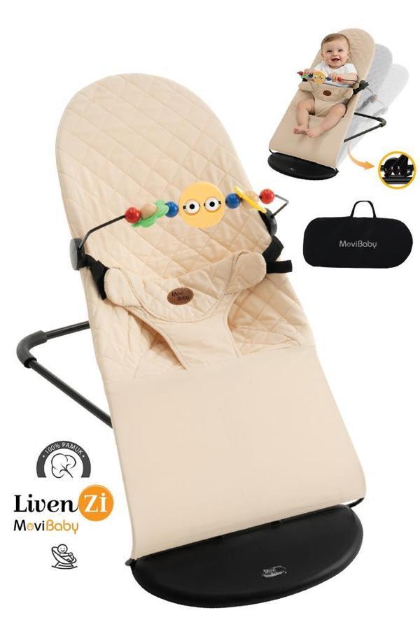 Livenzi Mobibaby Anakucağı Cotton Deluxe - Bej - Image 1