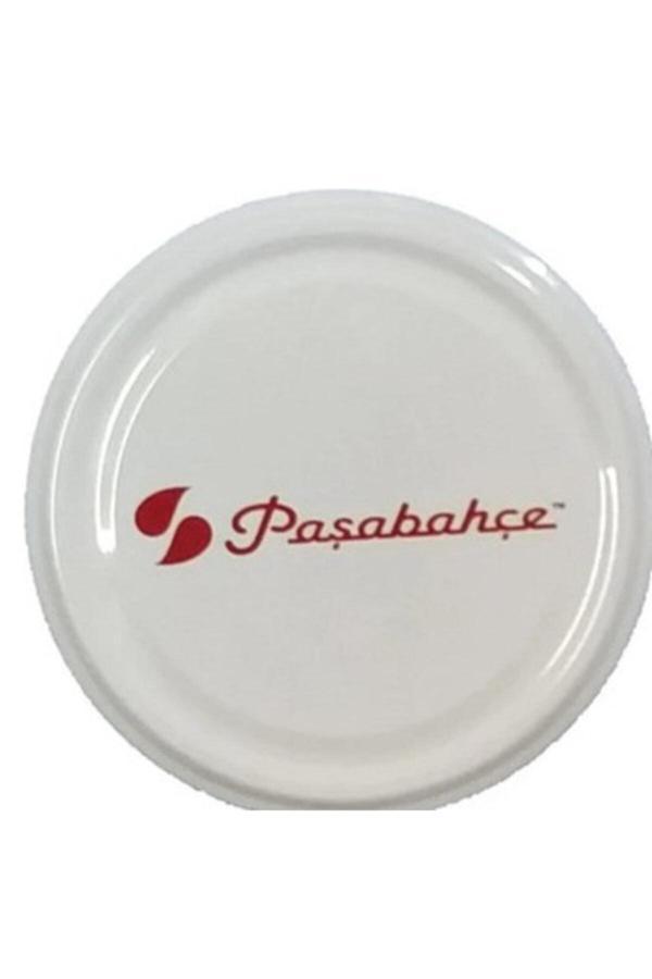 Paşabahçe Tahtakale 10 Adet Konserve Kavanoz Kapağı Metal Beyaz Silikonlu Kapak Kapak Asya10 - Image 1