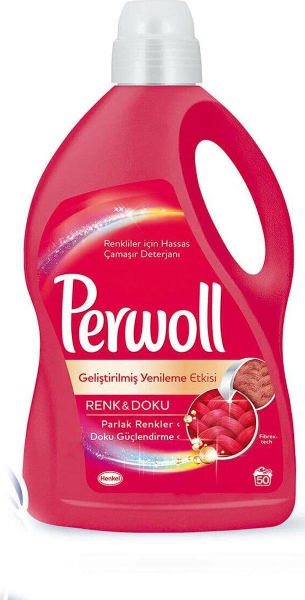 Perwoll Sıvı Çamaşır Deterjanı Canlı Renkler 3 lt - Image 1